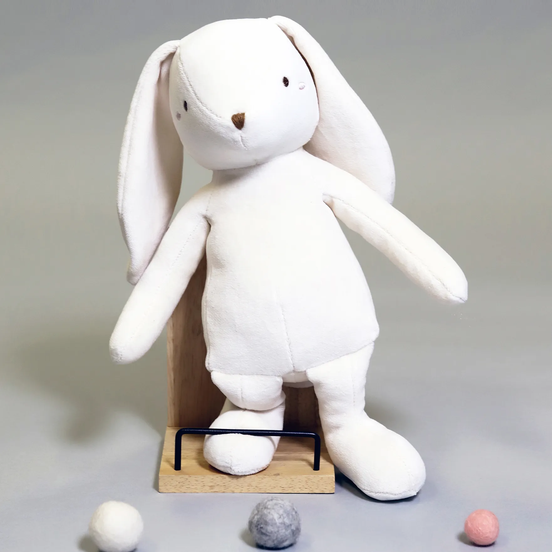 White Bunny Cotton Plush
