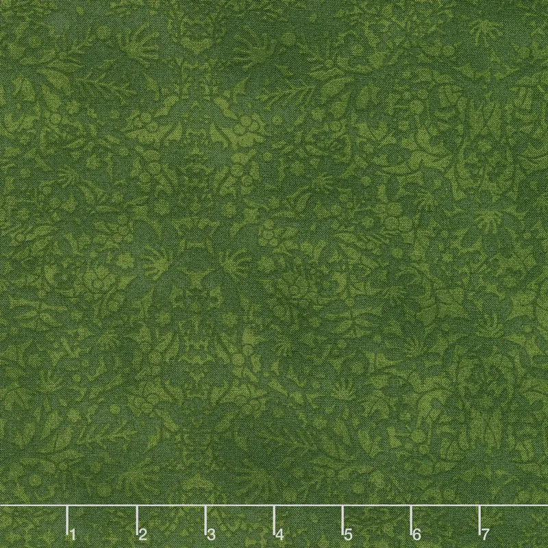 Winter Village - Winter Lace Spruce 108" Wide Backing